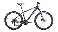 Велосипед горный Forward Apache 2.0 D d-27,5 3x7 (2022) 21" черный/серый